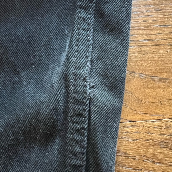 Men’s 550 Relaxed Fit Black Denim Jeans 38x34 - Picture 9 of 12